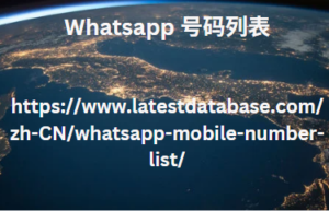 Whatsapp 号码列表